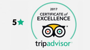 Tripadvisior The Certificate of Excellence